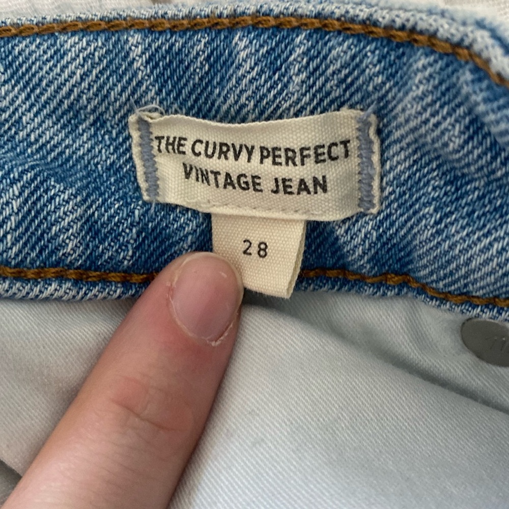Madewell Curvy Perfect Vintage Jean